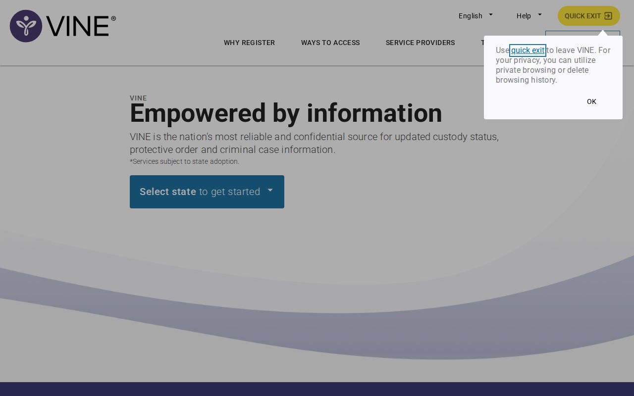 VINELink custody notifications for Seminole County records
